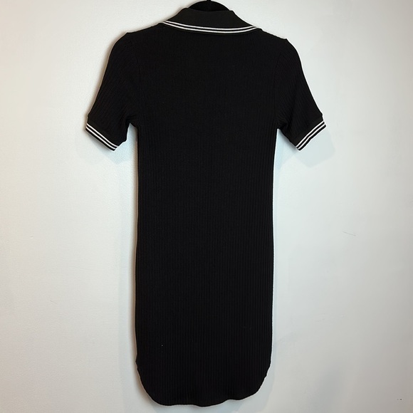 🌼2 for $30🌼 Splendid Preppy Ribbed Knit Short Sleeve Sweater Dress Small - Picture 3 of 7